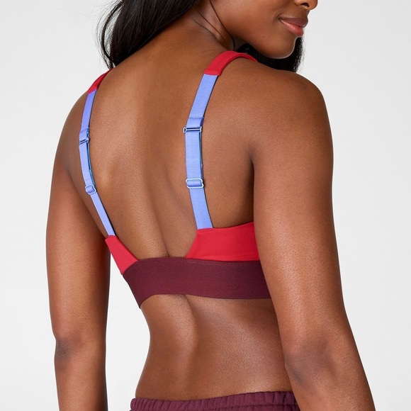 Fabletics ALL DAY EVERY DAY BRA II (PERSIMMON/BLAC - Picture 3 of 10